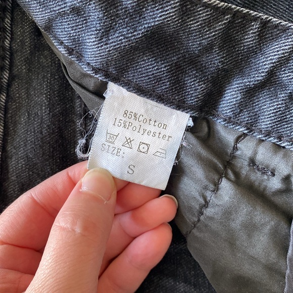 Unbranded black jeans, sz Small/28 - Picture 5 of 8